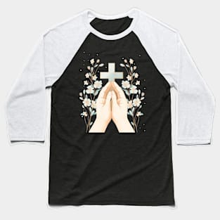 Good Friday heal with beautiful flower Baseball T-Shirt